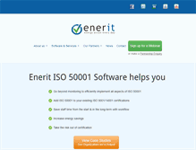 Tablet Screenshot of enerit.com
